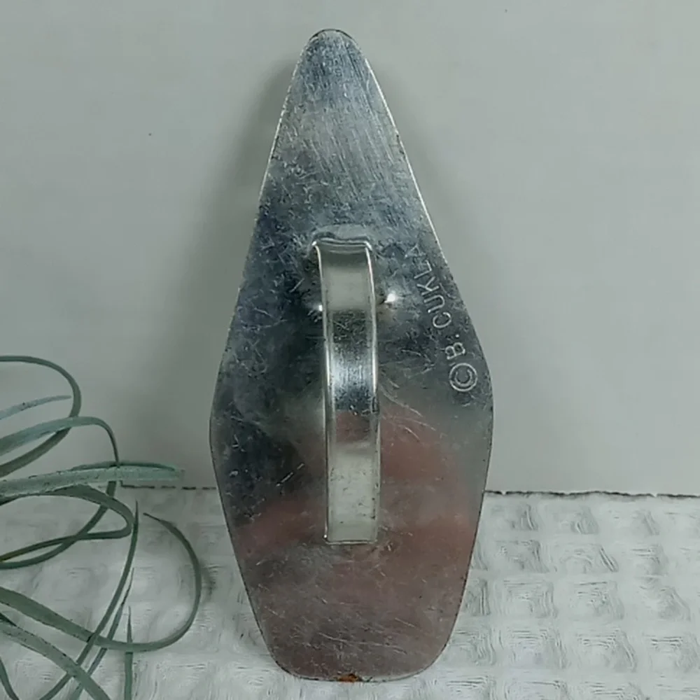 Vintage B.Cukla Santa Knome Tin Cookie Cutter